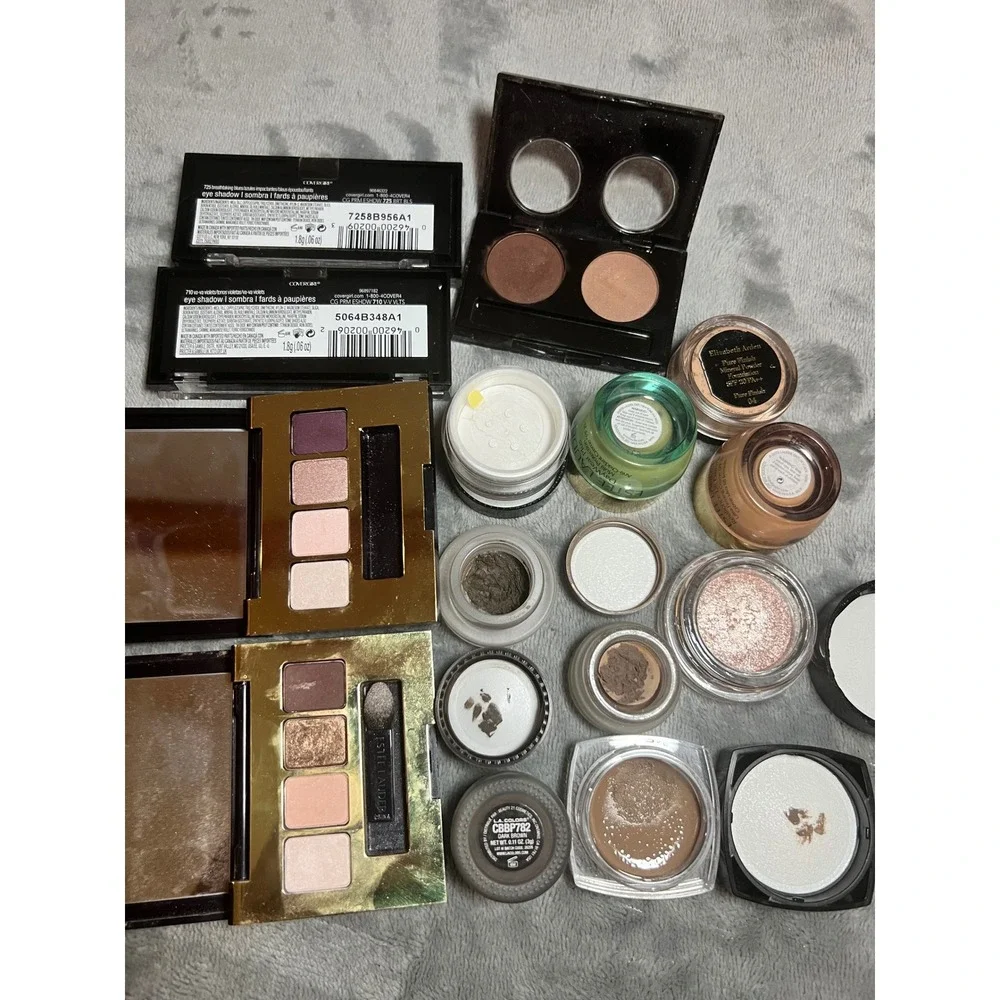 Mixed‎ Brand Eyeshadow Lot CoverGirl, Estée Lauder, LA Colors Ciate, Bellápierre